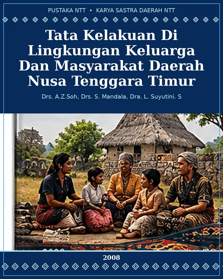 Sampul Tata Kelakuan di Lingkungan Keluarga dan Masyarakat Daerah Nusa Tenggara Timur